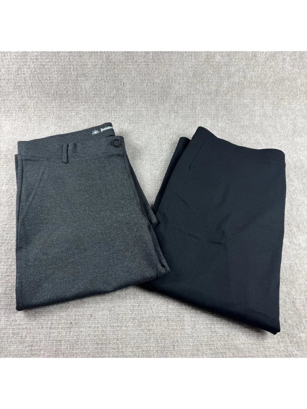 Betabrand DPYP Classic Bootcut Pant Sassiest Pant Skirt Bundle of 2 XL Petite